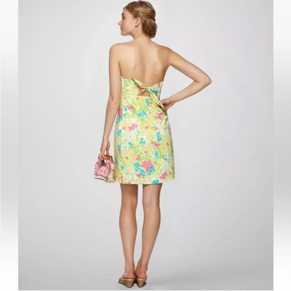 Lilly Pulitzer Dress 2 Summer Yellow - Picture 4 of 11